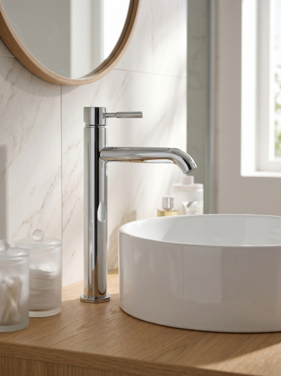 Высокий смеситель для раковины Fiore Xenon 44CR5288, хром