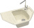 Мойка кухонная Marrbaxx Рики Z022Q002 бежевый Мойка кухонная Marrbaxx Рики Z022Q002 бежевый