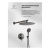 Душевая система Filarete Roun FL1028BG, графит Душевая система Filarete Roun FL1028BG, графит