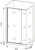 Душевой уголок Good Door Orion WTW-PD+SP-G-CH 90x80 Душевой уголок Good Door Orion WTW-PD+SP-G-CH 90x80