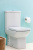 Унитаз-компакт Creavit Lara LR361 к стене, белый