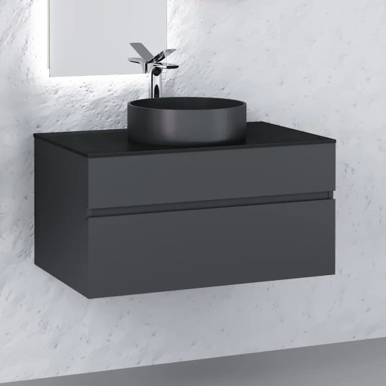 Мебель для ванной Raval Decent 80 антрацит
