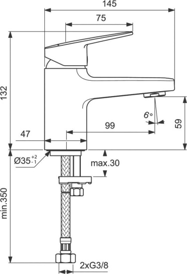 Душевой комплект Ideal Standard Ceraplan C1004AA
