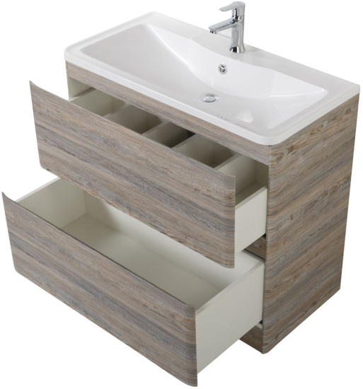 Тумба с раковиной BelBagno Albano 80 напольная, pino scania