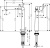 Смеситель для раковины Hansgrohe Talis S 72115000, с донным клапаном