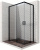 Душевой уголок Ambassador Queen 11011205LBlack 120x80 см
