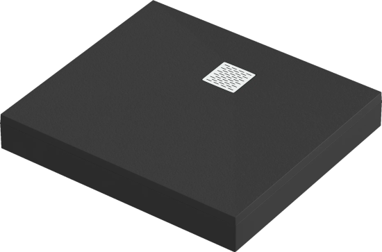 Поддон для душа Good Door Essentia 90x100, с сифоном, черный