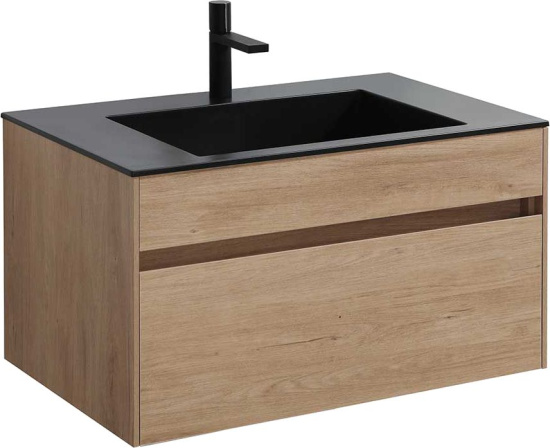 Мебель для ванной Vincea Chiara 80 натуральный дуб