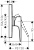 Смеситель для душа Hansgrohe Metropol 32565140 Смеситель для душа Hansgrohe Metropol 32565140