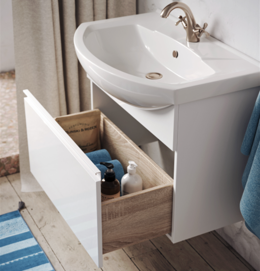 Тумба с раковиной Aqwella Rodos 105 подвесная