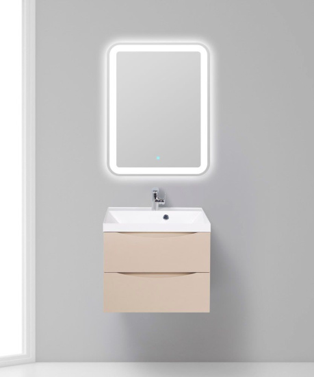 Тумба с раковиной BelBagno Marino 60 crema opaco