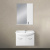Мебель для ванной 1MarKa Вита 65П с 2 дверцами, белый глянец