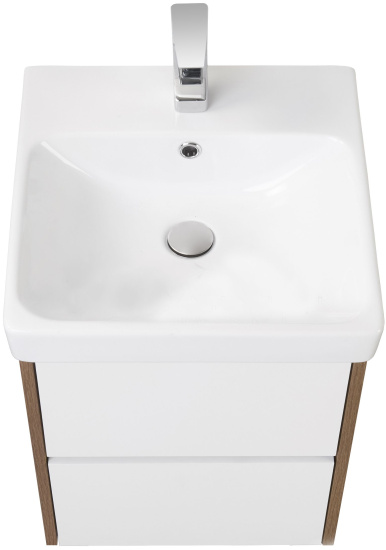 Тумба с раковиной Aquaton Сканди 45 дуб рустикальный