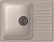 Мойка кухонная GranFest Quarz Z13 белый