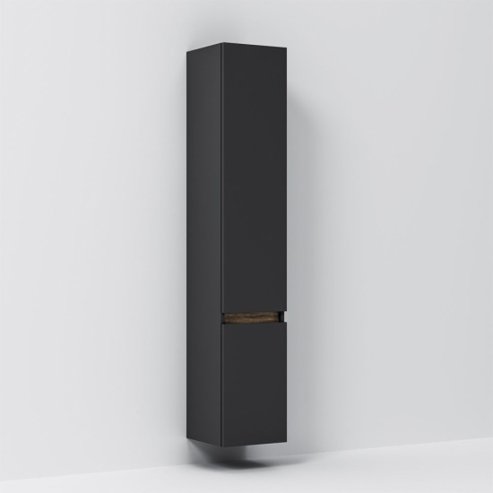 Шкаф-пенал AM.PM X-Joy 30 R подвесной, черный матовый