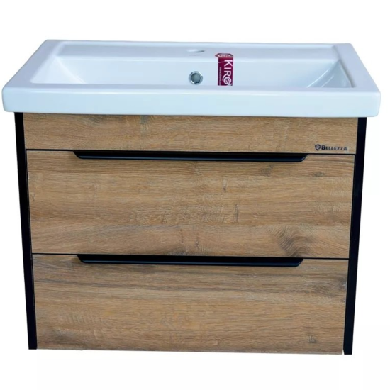 Тумба с раковиной Bellezza Бруно 70 табакко