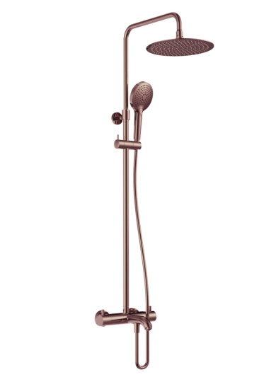 Душевая стойка AQUAme Siena AQM8008BC с термостатом