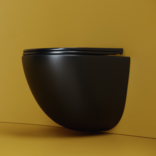 Подвесной унитаз Ceramicanova Vogue CN4008TMB