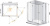 Душевой уголок Cezares Verona AH2 100/90 C Cr Душевой уголок Cezares Verona AH2 100/90 C Cr