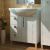 Тумба под раковину Triton Кристи 70 L, 3 ящика, белая