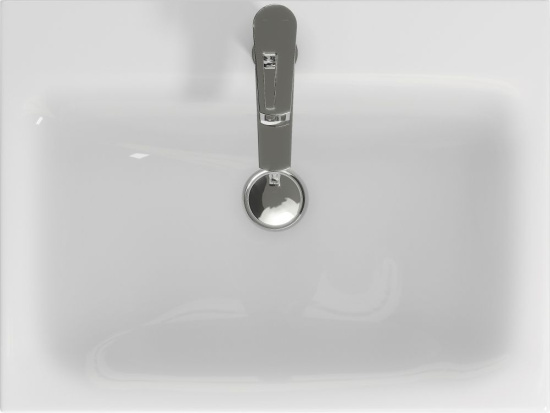 Тумба с раковиной Misty Лира 60 напольная