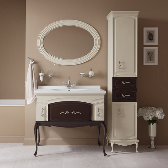 Пенал Misty Флоренция бежево-коричневый R