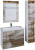 Зеркало Marka One Glass 60 onyx Зеркало Marka One Glass 60 onyx