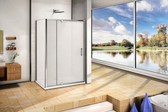 Душевой уголок Good Door Orion WTW-PD+SP-G-CH 110x80