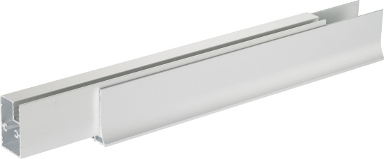 Душевая дверь в нишу Vegas Glass ZP 135 07 01 профиль матовый хром, стекло прозрачное