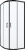 Душевой уголок RGW Classic CL-53B 800x800x1850 профиль черный