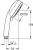Душевая лейка Grohe Tempesta Cosmopolitan 2757120E