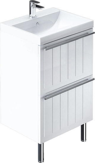 Тумба под раковину Milardo Magellan 50 напольная, белая