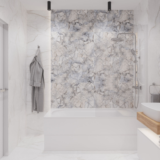 Мебель для ванной Stworki Ольборг 60 столешница дуб французский, без отверстий, с тумбой 80, с раковиной Vitra Shift