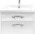 Тумба с раковиной Marka One Belle 75П White