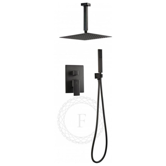 Душевая система Filarete Fing FL1044BG, графит