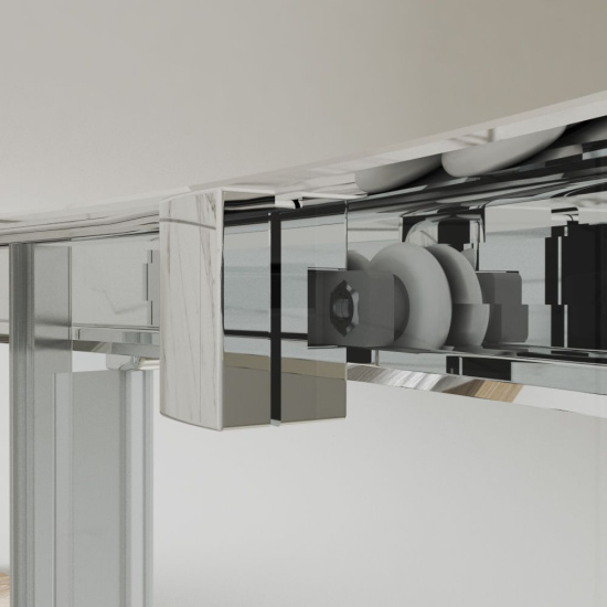 Душевой уголок Stworki Карлстад 140x80 см профиль хром глянец