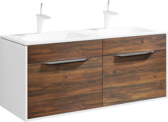 Мебель для ванной Aqwella 5 stars Malaga 120 крафт темный