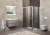 Душевой уголок BelBagno Unique-AH-1-110/125-90-P-Cr