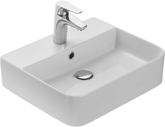 Тумба с раковиной Aquaton Лофт Фабрик 65 дуб кантри со столешницей