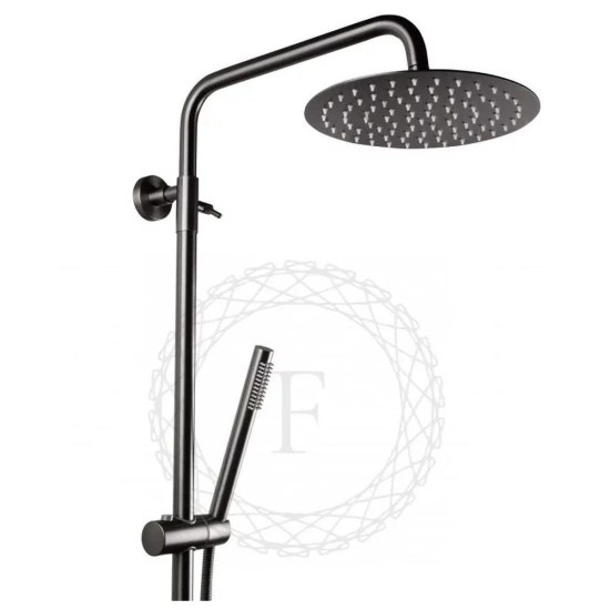 Душевая стойка Filarete Roun FL2020BG, графит
