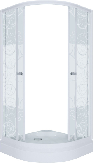 Душевой уголок Triton Стандарт 90х90 А узоры