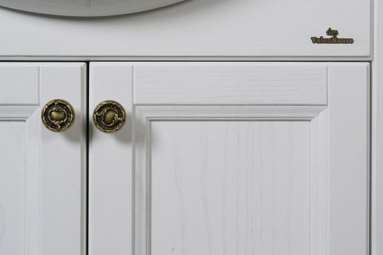 Мебель для ванной ValenHouse Астер 65 белая, фурнитура бронза