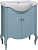 Тумба с раковиной Caprigo Verona-H 65 антарктида, с 2 дверцами