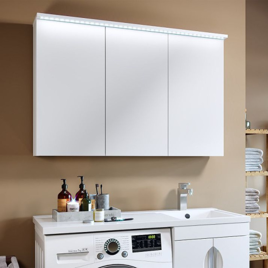 Мебель для ванной Runo Орион 60 раковина белая, под стиральную машину