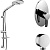 Душевой комплект Lemark Atlantiss LM3223C + LM8072C + LM8086C