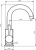 Смеситель для раковины Dorff Logic D3002101SS