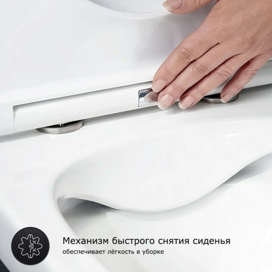 Инсталляция Grohe Rapid SL 38721001 с кнопкой + унитаз подвесной Vincea Ultra VT1-32