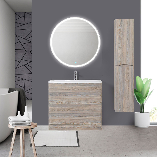 Тумба с раковиной BelBagno Acqua 100 напольная, pino scania