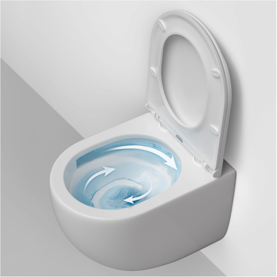 Подвесной унитаз Ceramicanova Алфео (Alfeo) CN4014T