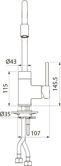 Смеситель для кухни Iddis Kitchen 360 K36BLJ0i05 черный